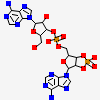 3'-O-[(R)-{[(2S,3aS,4S,6S,6aS)-6-(6-amino-9H-purin-9-yl)-2-hydroxy-2-oxotetrahydro-2H-2lambda~5~-furo[3,4-d][1,3,2]dioxaphosphol-4-yl]methoxy}(hydroxy)phosphoryl]adenosine