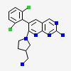 7-[(3S)-3-(aminomethyl)pyrrolidin-1-yl]-6-(2,6-dichlorophenyl)pyrido[2,3-d]pyrimidin-2-amine