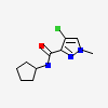 4-chloro-N-cyclopentyl-1-methyl-1H-pyrazole-3-carboxamide