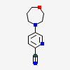 5-(1,4-oxazepan-4-yl)pyridine-2-carbonitrile