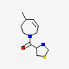 [(4R)-4-methyl-2,3,4,5-tetrahydro-1H-azepin-1-yl](1,3-thiazol-4-yl)methanone