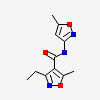 3-ethyl-5-methyl-N-(5-methyl-1,2-oxazol-3-yl)-1,2-oxazole-4-carboxamide