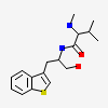 N-[(2S)-1-(1-benzothiophen-3-yl)-3-hydroxypropan-2-yl]-N~2~-methyl-L-valinamide