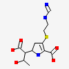 (5R)-5-[(1S,2R)-1-formyl-2-hydroxypropyl]-3-[(2-{[(E)-iminomethyl]amino}ethyl)sulfanyl]-4,5-dihydro-1H-pyrrole-2-carboxylic acid