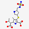 (4R,5S)-5-[(2S,3R)-3-hydroxy-1-oxobutan-2-yl]-4-methyl-3-({(3S,5S)-5-[(sulfamoylamino)methyl]pyrrolidin-3-yl}sulfanyl)-4,5-dihydro-1H-pyrrole-2-carboxylic acid