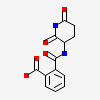 2-[[(3~{S})-2,6-bis(oxidanylidene)piperidin-3-yl]carbamoyl]benzoic acid