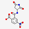 2-[[(3~{S})-2,5-bis(oxidanylidene)pyrrolidin-3-yl]carbamoyl]-4-nitro-benzoic acid