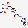 (2Z)-2-[(4-{[2-(1H-benzimidazol-2-yl)ethyl]carbamoyl}phenyl)methylidene]-3-oxo-2,3-dihydro-1-benzofuran-7-carboxamide