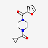 [4-(cyclopropanecarbonyl)piperazin-1-yl](furan-2-yl)methanone