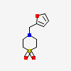 4-[(furan-2-yl)methyl]-1lambda~6~,4-thiazinane-1,1-dione
