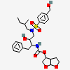 (3R,3aS,6aR)-hexahydrofuro[2,3-b]furan-3-yl [(1S,2R)-1-benzyl-2-hydroxy-3-({[4-(hydroxymethyl)phenyl]sulfonyl}[(2S)-2-methylbutyl]amino)propyl]carbamate