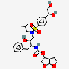 (3R,3aS,6aR)-hexahydrofuro[2,3-b]furan-3-yl {(2S,3R)-4-[({4-[(1R)-1,2-dihydroxyethyl]phenyl}sulfonyl)(2-methylpropyl)amino]-3-hydroxy-1-phenylbutan-2-yl}carbamate