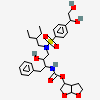 (3R,3aS,6aR)-hexahydrofuro[2,3-b]furan-3-yl {(2S,3R)-4-[({4-[(1S)-1,2-dihydroxyethyl]phenyl}sulfonyl)(2-ethylbutyl)amino]-3-hydroxy-1-phenylbutan-2-yl}carbamate