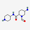 (2~{S})-5-azanylidene-2-(piperidin-4-ylcarbamoyl)piperidine-1-carboxylic acid