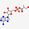 [[(2~{R},3~{S},4~{R},5~{R})-5-(6-aminopurin-9-yl)-3,4-bis(oxidanyl)oxolan-2-yl]methoxy-oxidanyl-phosphoryl] (2~{R})-2-methyl-3-oxidanyl-propanoate
