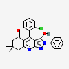 4-(2-chlorophenyl)-3-hydroxy-7,7-dimethyl-2-phenyl-2,6,7,8-tetrahydro-5H-pyrazolo[3,4-b]quinolin-5-one