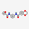 N-{3-[(furan-2-carbonyl)amino]phenyl}-2,3-dihydro-1,4-benzodioxine-6-carboxamide