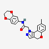 N-(2,3-dihydro-1,4-benzodioxin-6-yl)-2-(8-methyl[1]benzopyrano[4,3-c]pyrazol-1(4H)-yl)acetamide