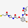 N-(5-bromo-2-{2-oxo-2-[(1-propanoylazetidin-3-yl)amino]ethoxy}phenyl)-3-methyl-1,2-oxazole-5-carboxamide