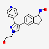 2-{4-[(1E)-1-(hydroxyimino)-2,3-dihydro-1H-inden-5-yl]-3-(pyridin-4-yl)-1H-pyrazol-1-yl}ethanol
