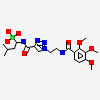 [(1R)-3-methyl-1-[[1-[2-[(2,3,4-trimethoxyphenyl)carbonylamino]ethyl]-1,2,3-triazol-4-yl]carbonylamino]butyl]-tris(oxidanyl)boron