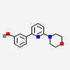 3-(6-morpholin-4-ylpyridin-2-yl)phenol