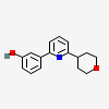 3-[6-(oxan-4-yl)pyridin-2-yl]phenol