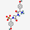 (R)-[(S)-[(3S)-3-{[(2R)-2-amino-2-(4-hydroxyphenyl)acetyl]amino}-2-oxoazetidin-1-yl](4-hydroxyphenyl)methyl]methylphosphinic acid