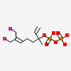 (3R)-8-fluoro-7-(fluoromethyl)-3-methylocta-1,6-dien-3-yl trihydrogen diphosphate