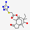(3aS,4R,5S,6R,8R,9R,9aR,10R)-6-ethyl-5-hydroxy-4,6,9,10-tetramethyl-1-oxodecahydro-3a,9-propanocyclopenta[8]annulen-8-yl [(5-amino-1H-1,2,4-triazol-3-yl)sulfanyl]acetate