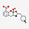 (10aR)-2-(((1r,4R)-4-((2-aminoethyl)amino)cyclohexyl)methyl)-6-carboxy-4-hydroxy-4,10a-dihydro-10H-benzo[5,6][1,2]oxaborinino[2,3-b][1,4,2]oxazaborol-4-uide