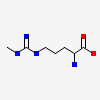 (2S)-2-amino-5-[(N-methylcarbamimidoyl)amino]pentanoic acid