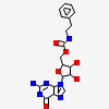 5'-O-[(2-phenylethyl)carbamoyl]guanosine