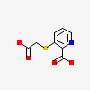 3-[(carboxymethyl)sulfanyl]pyridine-2-carboxylic acid