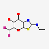 (3aR,5S,6S,7R,7aR)-5-(difluoromethyl)-2-(ethylamino)-5,6,7,7a-tetrahydro-3aH-pyrano[3,2-d][1,3]thiazole-6,7-diol