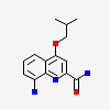 8-azanyl-4-(2-methylpropoxy)quinoline-2-carboxylic acid