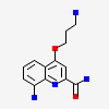8-azanyl-4-(3-azanylpropoxy)quinoline-2-carboxylic acid