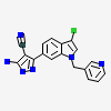 3-azanyl-5-[3-chloranyl-1-(pyridin-3-ylmethyl)indol-6-yl]-1~{H}-pyrazole-4-carbonitrile