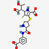 (4R,5S)-3-({(3S,5S)-5-[(3-carboxyphenyl)carbamoyl]pyrrolidin-3-yl}sulfanyl)-5-[(1S,2R)-1-formyl-2-hydroxypropyl]-4-methyl-4,5-dihydro-1H-pyrrole-2-carboxylic acid