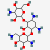 (1R,2S,3S,4R,6S)-4,6-DIAMINO-3-[(3-AMINO-3-DEOXY-ALPHA-D-GLUCOPYRANOSYL)OXY]-2-HYDROXYCYCLOHEXYL 2,6-DIAMINO-2,6-DIDEOXY-ALPHA-D-GLUCOPYRANOSIDE