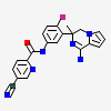 N-{3-[(3R)-1-amino-3-methyl-3,4-dihydropyrrolo[1,2-a]pyrazin-3-yl]-4-fluorophenyl}-5-cyanopyridine-2-carboxamide