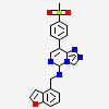 N-(2,3-dihydro-1-benzofuran-4-ylmethyl)-8-(4-methylsulfonylphenyl)-[1,2,4]triazolo[4,3-c]pyrimidin-5-amine
