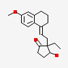 (2R,3S)-2-ethyl-2-[(2E)-2-(6-methoxy-3,4-dihydro-2H-naphthalen-1-ylidene)ethyl]-3-oxidanyl-cyclopentan-1-one