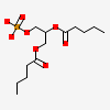 (2R)-3-(phosphonooxy)propane-1,2-diyl dihexanoate