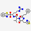 N-(3-phenylpropanoyl)-3-(1,3-thiazol-4-yl)-L-alanyl-N-[(1S,2S)-1-(1,3-benzothiazol-2-yl)-5-carbamimidamido-1-hydroxypentan-2-yl]-L-valinamide