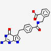2-[({4-[(2-amino-4-oxo-4,7-dihydro-3H-pyrrolo[2,3-d]pyrimidin-5-yl)methyl]benzene-1-carbonyl}amino)methyl]benzoic acid