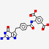 2-({4-[(2-amino-4-oxo-4,7-dihydro-3H-pyrrolo[2,3-d]pyrimidin-5-yl)methyl]benzene-1-carbonyl}amino)benzene-1,4-dicarboxylic acid