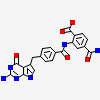 2-({4-[(2-amino-4-oxo-4,7-dihydro-3H-pyrrolo[2,3-d]pyrimidin-5-yl)methyl]benzene-1-carbonyl}amino)-4-carbamoylbenzoic acid