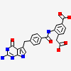 3-({4-[(2-amino-4-oxo-4,7-dihydro-3H-pyrrolo[2,3-d]pyrimidin-5-yl)methyl]benzene-1-carbonyl}amino)-4-(carboxymethyl)benzoic acid