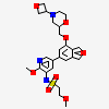 2-methoxy-~{N}-[2-methoxy-5-[7-[[(2~{R})-4-(oxetan-3-yl)morpholin-2-yl]methoxy]-1,3-dihydro-2-benzofuran-5-yl]pyridin-3-yl]ethanesulfonamide